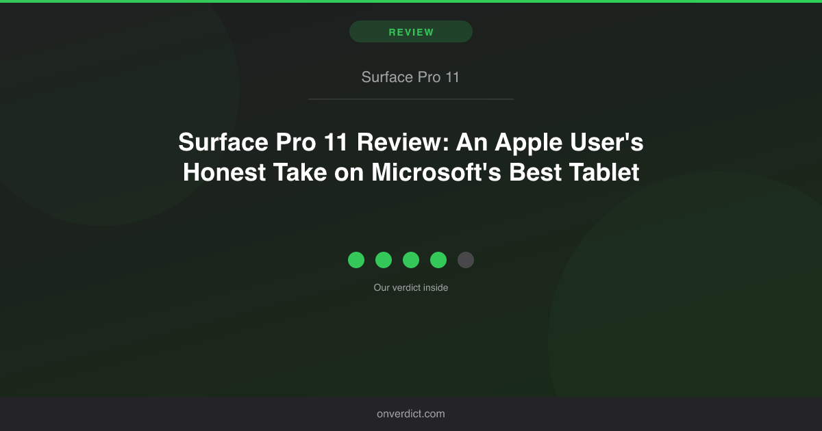 Surface Pro 11 Review: Worth It for Mac Users? — OnVerdict